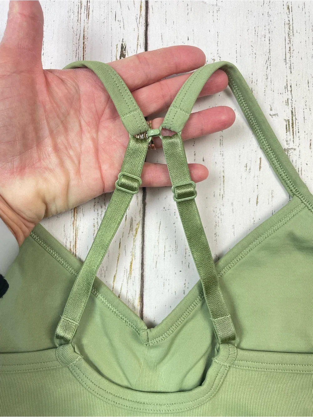 Lululemon Ebb to Street Bra *Light Support,‎ C/D Cup *Vista Green